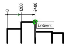 CAD software Continue Dimension 16