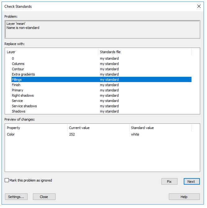 CAD drawing Checking Standards 14