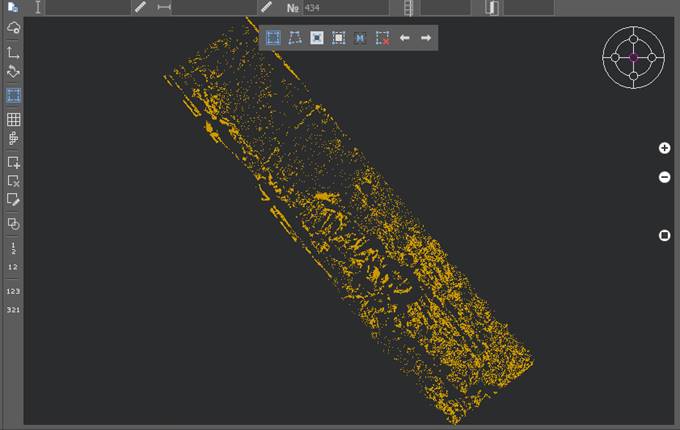 CAD drafting Import of Point Clouds 12
