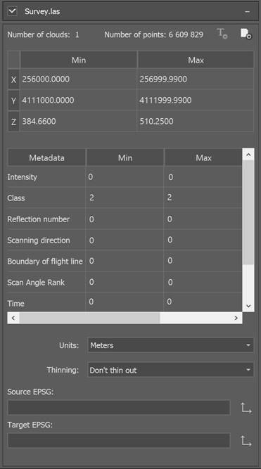 CAD software Import of Point Clouds 58