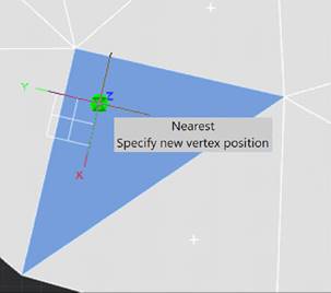 CAD software Adding a Vertex 7