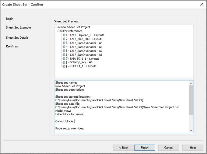 CAD drafting Create Sheet Set 15