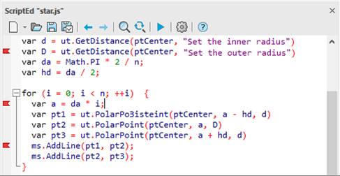 CAD drawing Script Editor (JS, VBS, LSP, DCL, SCR) 44