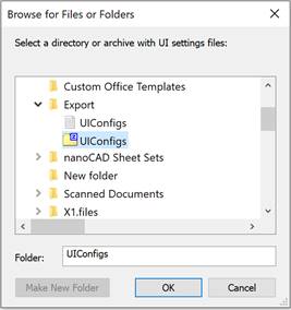 CAD drafting Importing User Interface Settings 6